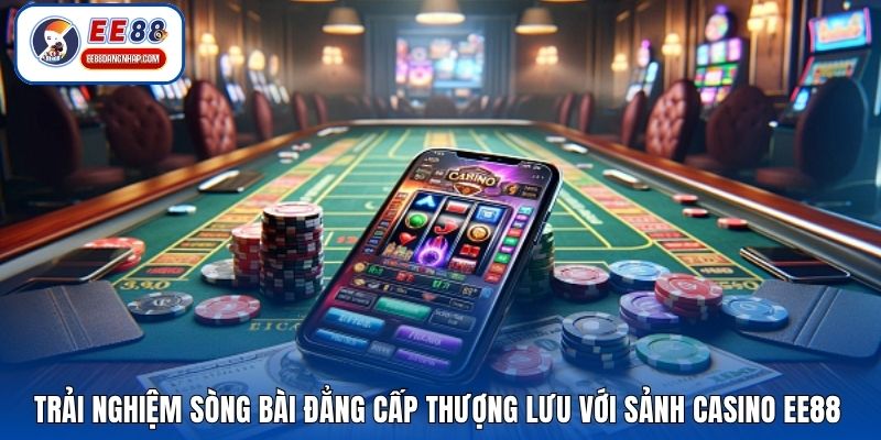 Trải nghiệm sòng bài đẳng cấp thượng lưu với sảnh Casino EE88